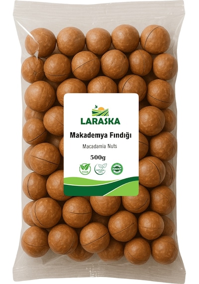 Kabuklu Kavrulmuş Makademya Fındığı 500g Macadamia Nuts İn Shell 500  G