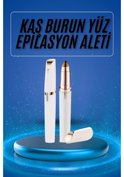 Techmrt Epilasyon Aleti Tüy Kıl Alma Kaş Bıyık Unisex Yüz Bakım Tıraş Aleti