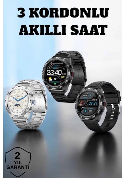 Mey İthalat Akıllı Saat Arama Cevaplayan Titreşim Özelliğiyle Bildirim Görebilen