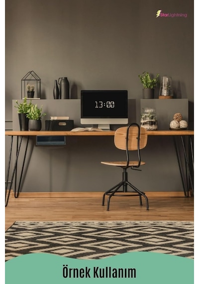 Starlightning Gizli Çekmece Organizer Masa Altı Saklama Kabı Siyah Renk Model 3 8683400402562 Diğer