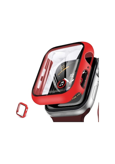 Apple Watch 7 41 Mm Uyumlu Nike Kılıf Kasa Ve Ekran Koruyucu 360 Tam Koruma
