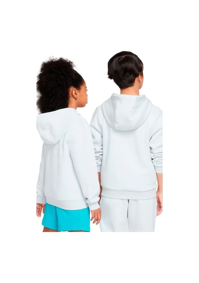 Nike Kids Sportswear Club Fleece Sweatshirt Unisex Çocuk Kapüşonlu Sweatshirt Gri Gri