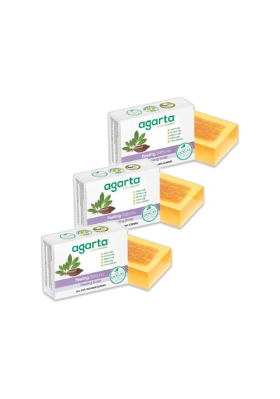 Agarta Doğal Peeling Sabunu 3 x 150 G