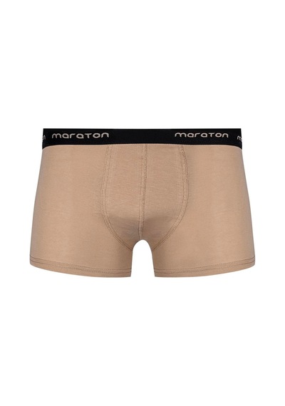 Maraton 2'li Erkek Bej- Boxer Bej-