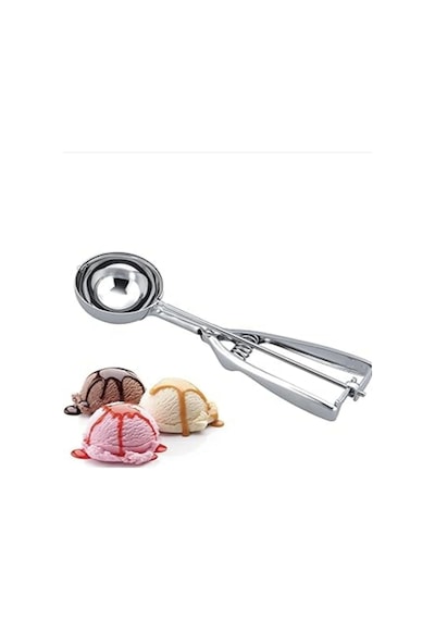 Pasta Sıvama Spatulası Çelik Spatula Hamur Kazıyıcı Kurabiye Dondurma Kaşığı Set Bhl Çelik Gri Diğer