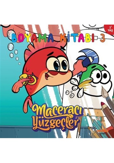 Maceracı Yüzgeçler Boyama Kitabı 3