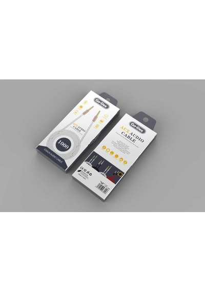 Go Des GAC-209 Aux Kablo 100 cm 3.5 mm Audio Ses Kablosu ZORE-220411