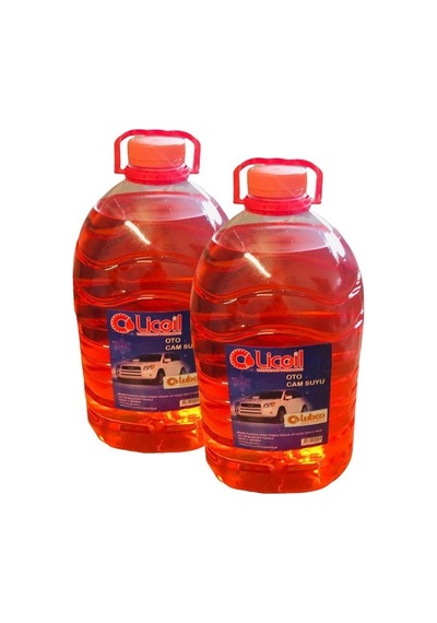 Licoil Cam Suyu Yazlık Parfümlü&Şampuanlı Mis Kokulu 2X5 10 Li .