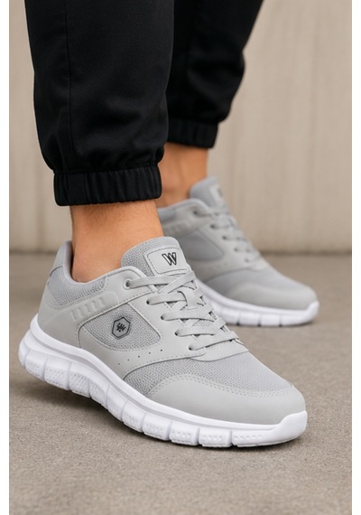 Purewalk Unisex Gri Kalın Tabanlı Spor Ayakkabı - Hafif Esnek Günlük Yürüyüş Sneaker Rahat Koşu ... Purewalk Unisex Gri Kalın Tabanlı Spor Ayakkabı - Hafif Esnek Günlük Yürüyüş Sneaker Rahat Koşu ...