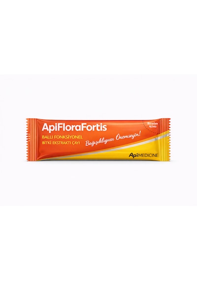Apimedicine Apflorafortis Ekstrakt Bitki Çayı 12 Stick Fonksiyonel Günlük Bitki İçeceği Premium Stick Çay