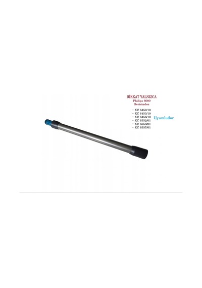 Srfn Ticaret Philips 6000 Serisi Dikey Süpürge Xc6452/10 - Xc6453/10 - Xc6456/10 - Xc6552 - Xc6553 - Xc6557 Uyumlu Teleskopik Boru - 1 Adet