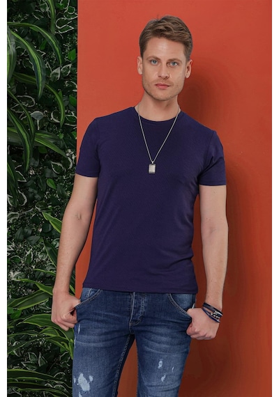 Efor Ts 846 Lacivert Spor T-shirt Lacivert