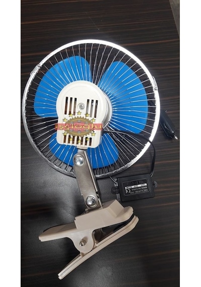 Araç Içi Vantilatör Serinletici 24 Volt Mandallı 8 Inc 24V