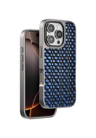 Venco - 218 - İphone 16 Pro Brand Kapak - Glblseme - - Lacivert