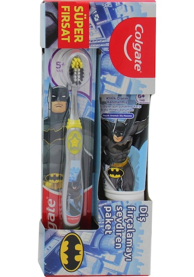 Colgate 6+ Yaş Çocuk Diş Macunu Batman 75 ML + Diş Fırçası