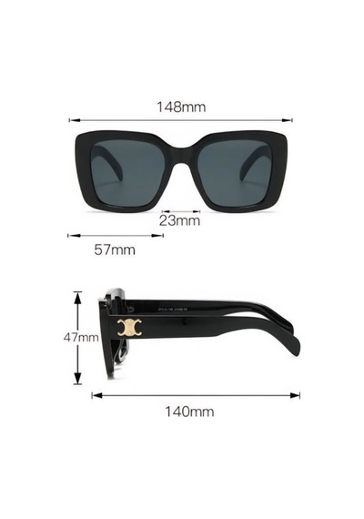 Kadın Uv-400 Korumalı Lüks Güneş Gözlüğü Leopar - 720022921 Leopar