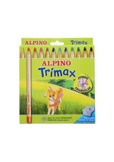 Alpino Alpino Trimax Jumbo Kuruboya 12 Li Karton Kutu