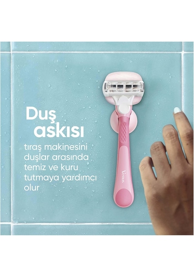 Gillette Venus Comfortglide Sugarberry Kokulu Miami Kadın 5 Bıçaklı Tıraş Makinesi