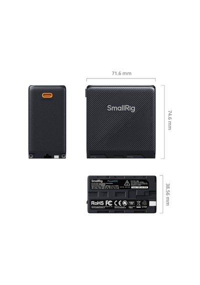 Smallrig - 4469 Sony Np-f970 Usb-c Siyah Batarya