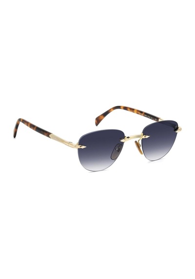 1224/s 0nr08 51-22-145 David Beckham Unisex Güneş Gözlüğü Altın