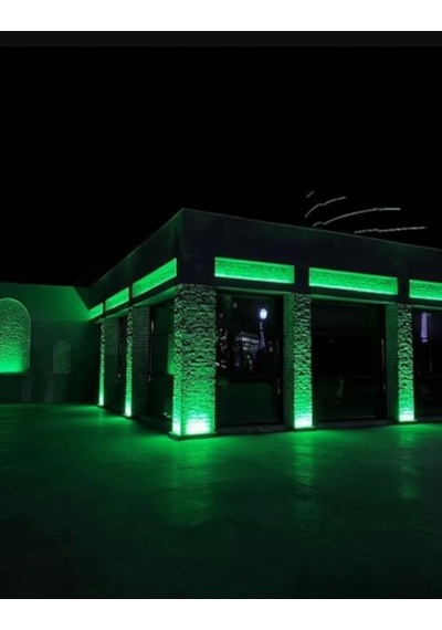Yeşil Rengi Wallwasher Led Aydınlatma Duvar Ve Ağaç Boyama Su Geçirmez/cree Led/lifud Driver 12cm Diğer