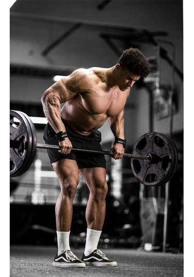 Savur Bilekli Fitness Strap - Lifting Straps, Ağırlık Kayışı Siyah
