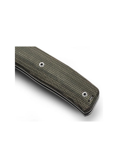 Lionsteel Nini Green Canvas - Full Handle Kamp Çakı Yeşil