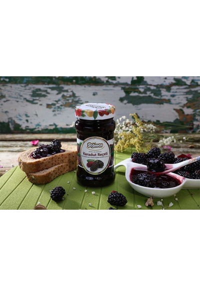 Seğmen Karadut Reçeli Kavanoz 380 G