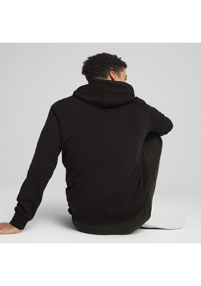 Puma Erkek Ess No. 1 Logo Hoodie Eşofman Üst 68257201 Siyah