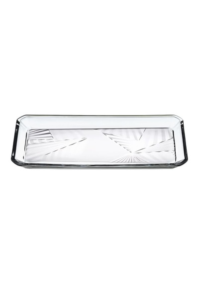 Madlen Dikdörtgen Tatlı Tabağı - 2'li - 22cmx12cm Açık Bej