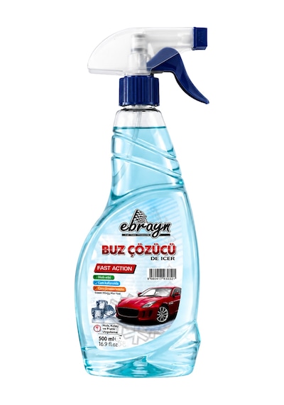Ebrayn Buz Çözücü Sprey 500 Ml - Hızlı Etki De-ıcer Fast Action