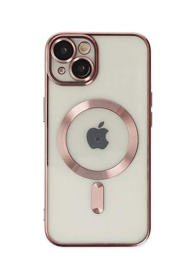 Apple İphone 14 Plus Kılıf Kross Magneticsafe Kapak - Rose 0.2M-Çok Renkli