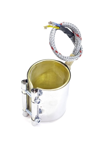 Sern Kelepçe Nozul Pirinç Rezistans 50mm Çap 70mm Boy 390w 220v