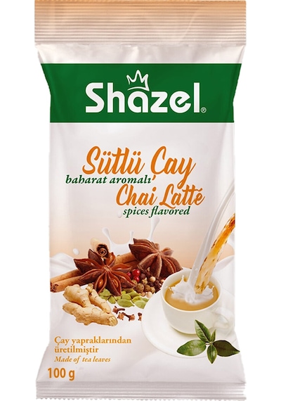 Shazel Sütlü Çay Chai Latte Baharat Aromalı 100 Gr
