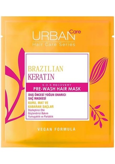 Care Brezilya Keratin Düzleştirici Etkili Duş Öncesi Saç Bakım Maskesi 50 ML