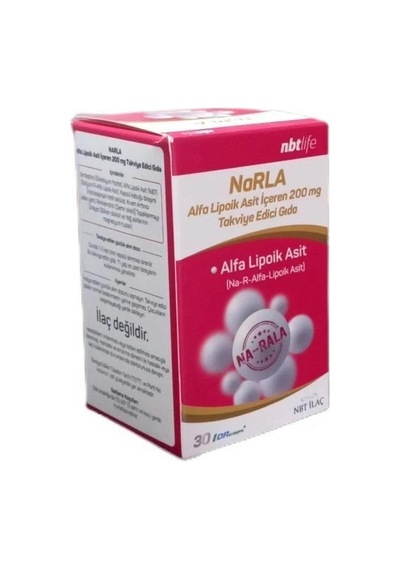 Nbt Life Narla Alfa Lipoik Asit 30 Kapsül Alpha Lipoic Acid