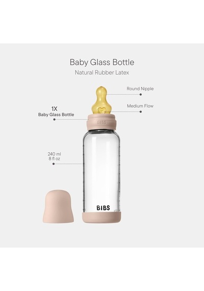 Bibs Baby Bottle Comp.set Biberon Blush 240 Ml