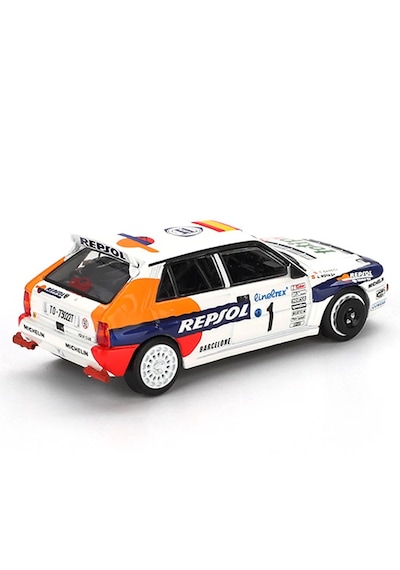 1:64 Ölçek Mini Gt 1993 Lancia Delta Hf Integrale Evoluzıone 1 Diecast Metal Minyatür Model Araba 5cm