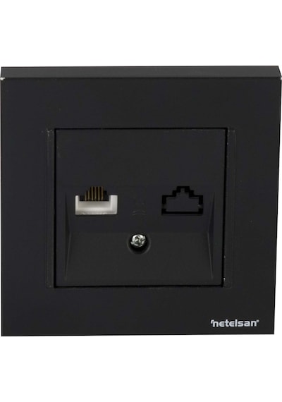 Netelsan Byobu Siyah Numeris + Çerçeve