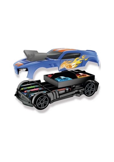 2-in-1 Race 'n Haul Car Storage
