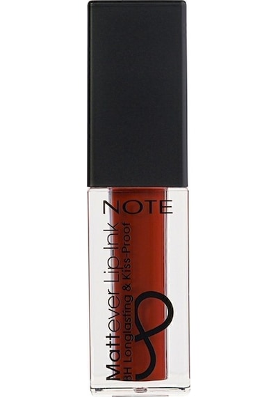 Note Cosmetique Mattever Lip-Ink Mat ve Kalıcı Likit Ruj 15 Urban Red - Bordo