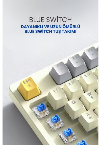 Sprange Mk-12 Rainbow Q Klavye Rgb Oyuncu Klavyesi Gaming Klavye Işıklı Kablolu Klavye