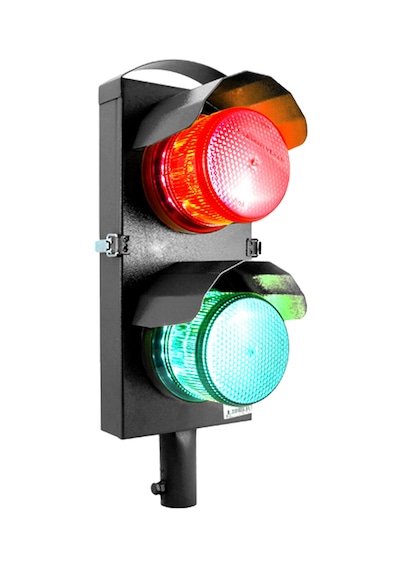 Mesan Ø100 İkili Multi Led Trafik Lamba 110-220vac Ms 8025.1.2.110-220vac