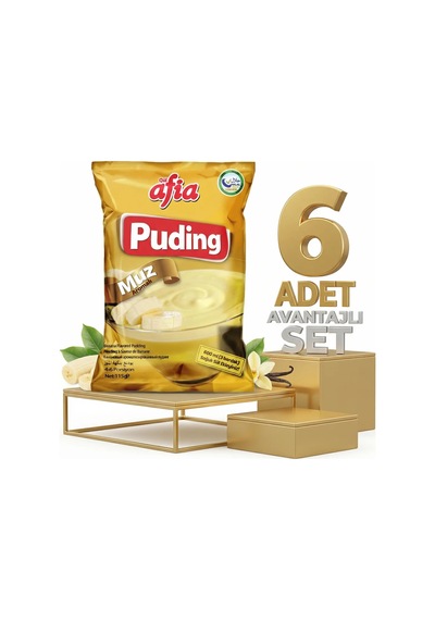 Afia Muzlu Puding 6x125 Gr