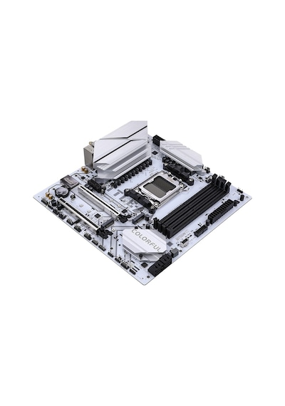 Colorful Battle Ax B650m-whıte Wıfı V15 Ddr5 7600mhz Matx Gaming Aaaa11clf0010