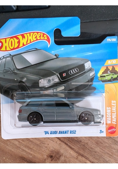 Hot Wheels '94 Audi Avant Rs2 Gri 2026 J Case