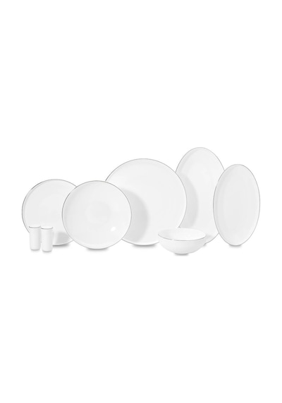 Korkmaz Diana Collection 60 Parça Platin Yemek Takımı
