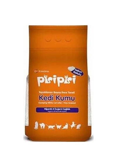 Pisipisi Sabun Kokulu Topaklanan İnce Taneli Bentonit Kedi Kumu 2x10 Kg