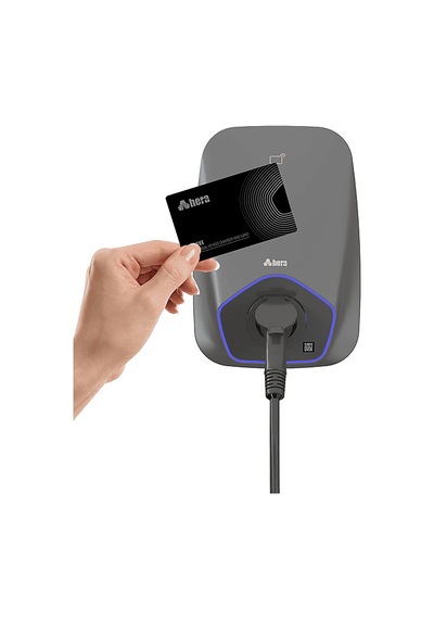 Hera Chargepack Personal 22 KW Soketli Elektrikli Araç Şarj Ünitesi Gri