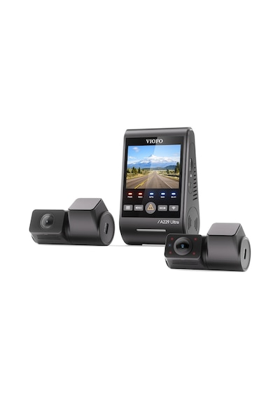 Viofo A229 Ultra 3 Kameralı Ön+arka+iç 4k+4k+1080p Hdr Sony Starvıs 2 Sensörlü Wi-fi 6 Gps'li Araç Kamerası